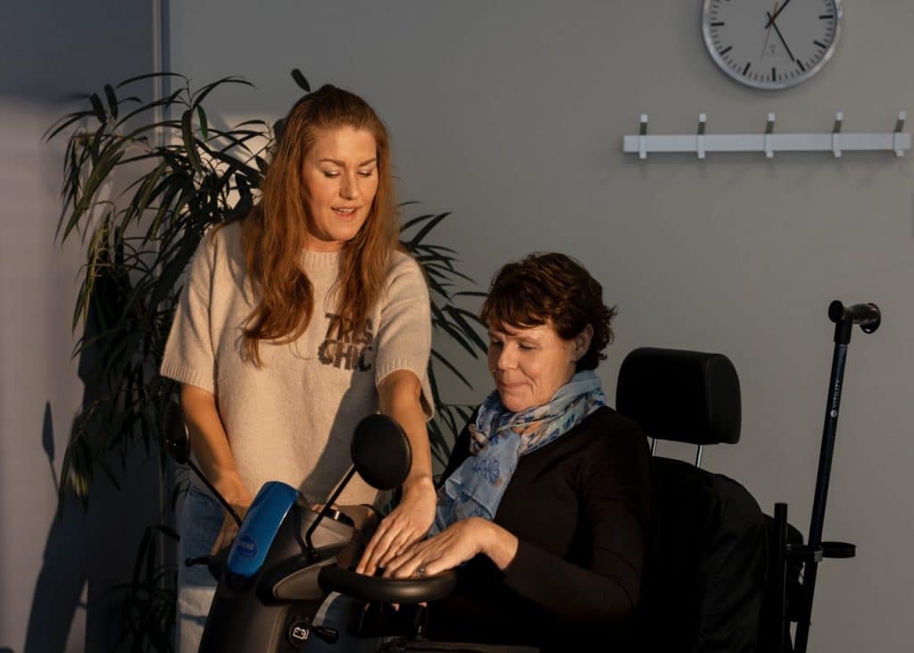 Ondersteuning van de ergotherapeut